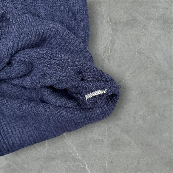 Vintage Shenandoah Knit Sweater Vest Button Front V Neck - M - Picture 4 of 6